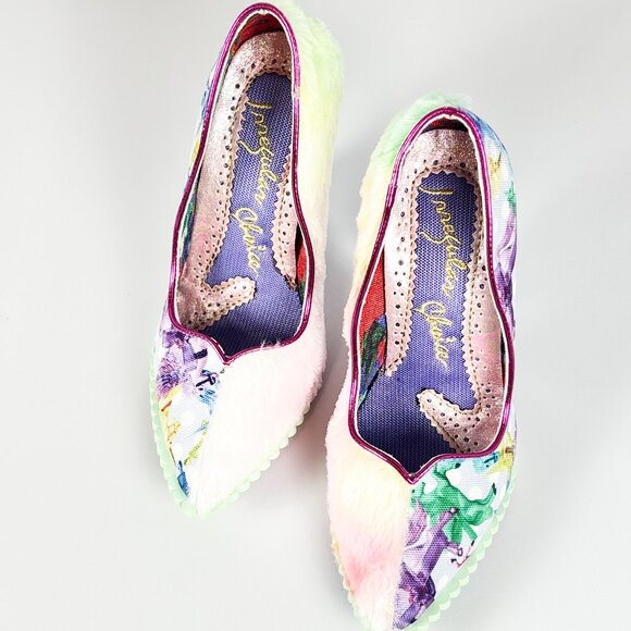 Irregular Choice Heaven’s Above Blue Lightning Heel Shoes – Size 39 - Picture 7 of 8